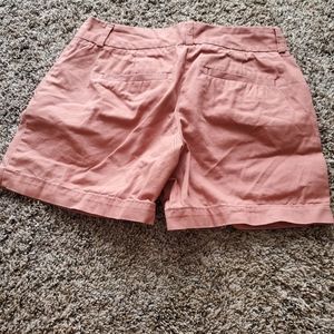 Salmon pink shorts